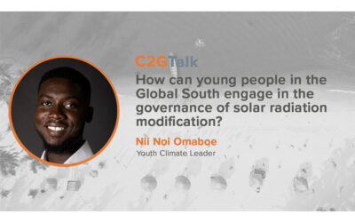 How can young people in the Global South engage in the governance of solar radiation modification?