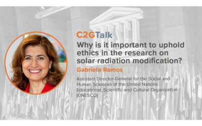 Why is it important to uphold ethics in the research on solar radiation modification?