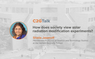 C2GTalk: Una entrevista con Sheila Jasanoff