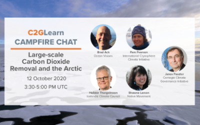 « Campfire Chat » : Élimination à grande échelle du dioxyde de carbone et l’Arctique