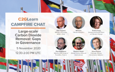 C2GLearn Campfire Chat: Large-scale Carbon Dioxide Removal: Gaps in Governance