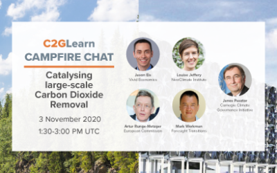 C2GLearn Campfire Chat: Catalysing Carbon Dioxide Removal