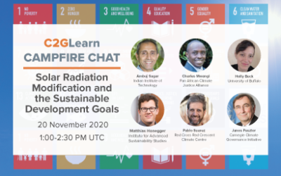 C2GLearn Campfire Chat: Solar Radiation Modification and the Sustainable Development Goals