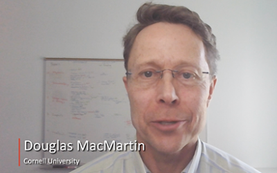 Gobernanza de la inyección de aerosol estratosférico – Douglas MacMartin