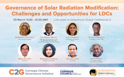 Governance of Solar Radiation Modification: Challenges and Opportunities for LDCs