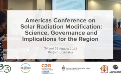 Americas Conference on Solar Radiation Modification: Science, Governance and Implications for the Region